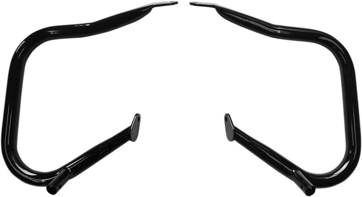 Drag Specialties Big Buffalo Saddlebag Bars Black Frame Protections Drag Specialties