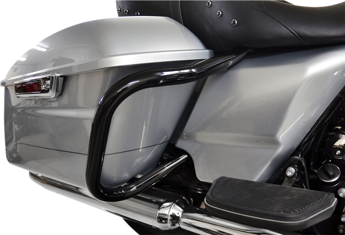 Drag Specialties Big Buffalo Saddlebag Bars Black Frame Protections Drag Specialties