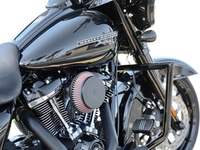 La Choppers Engine Guard Twn Pks Blk Engine Protections La Choppers