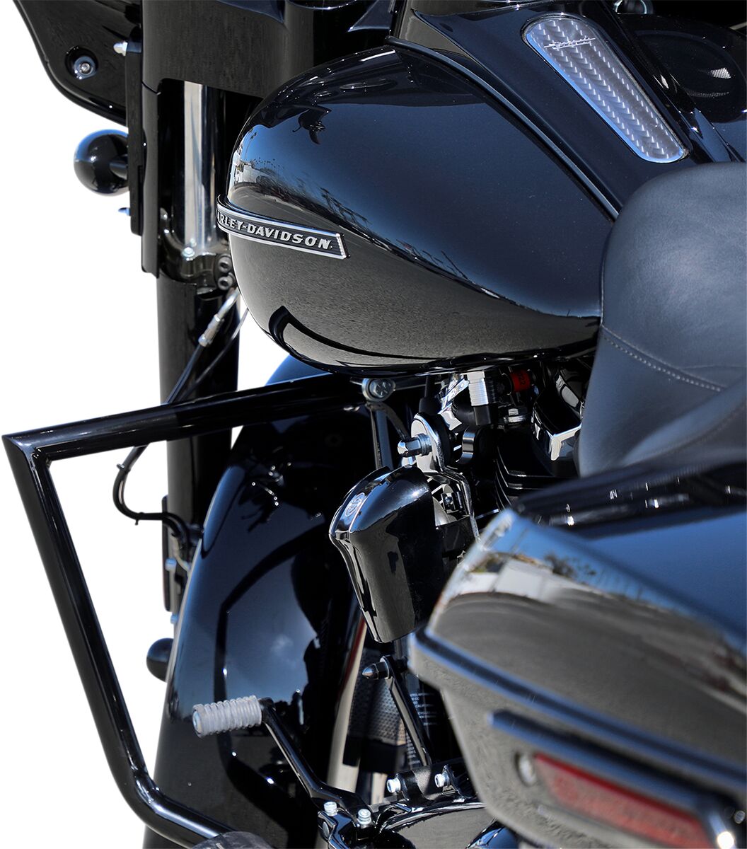 La Choppers Engine Guard Twn Pks Blk Engine Protections La Choppers