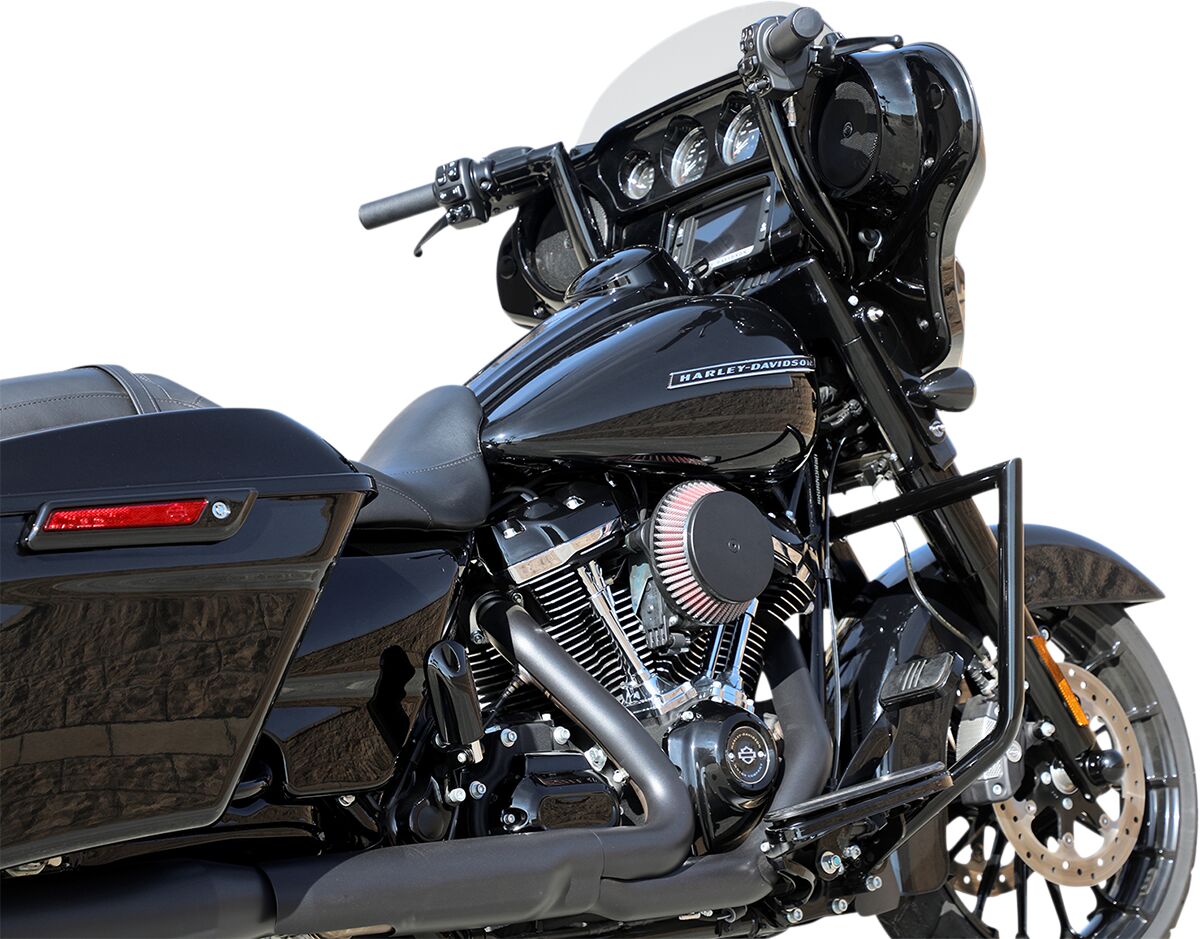 La Choppers Engine Guard Twn Pks Blk Engine Protections La Choppers