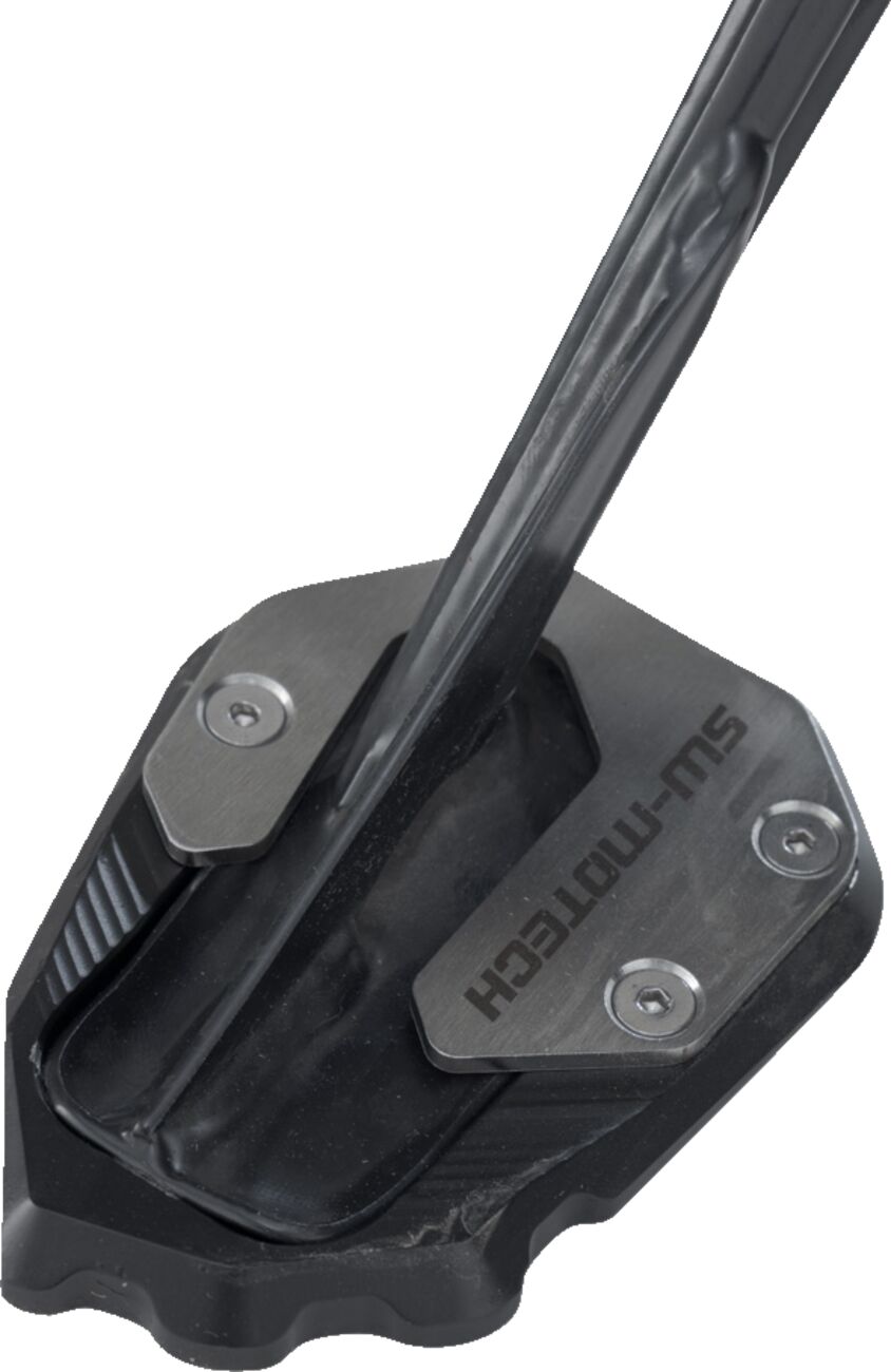 Sw Motech Side Stand Foot Ext Black/Silver Harley Dav Pan America Kickstands & Parts Sw Motech