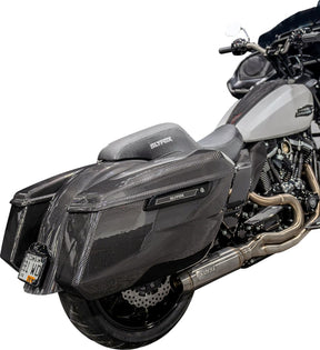 Slyfox Right Side Cover, Carbon Fiber Matte - 18+ Softail Body Panels Replacement Slyfox