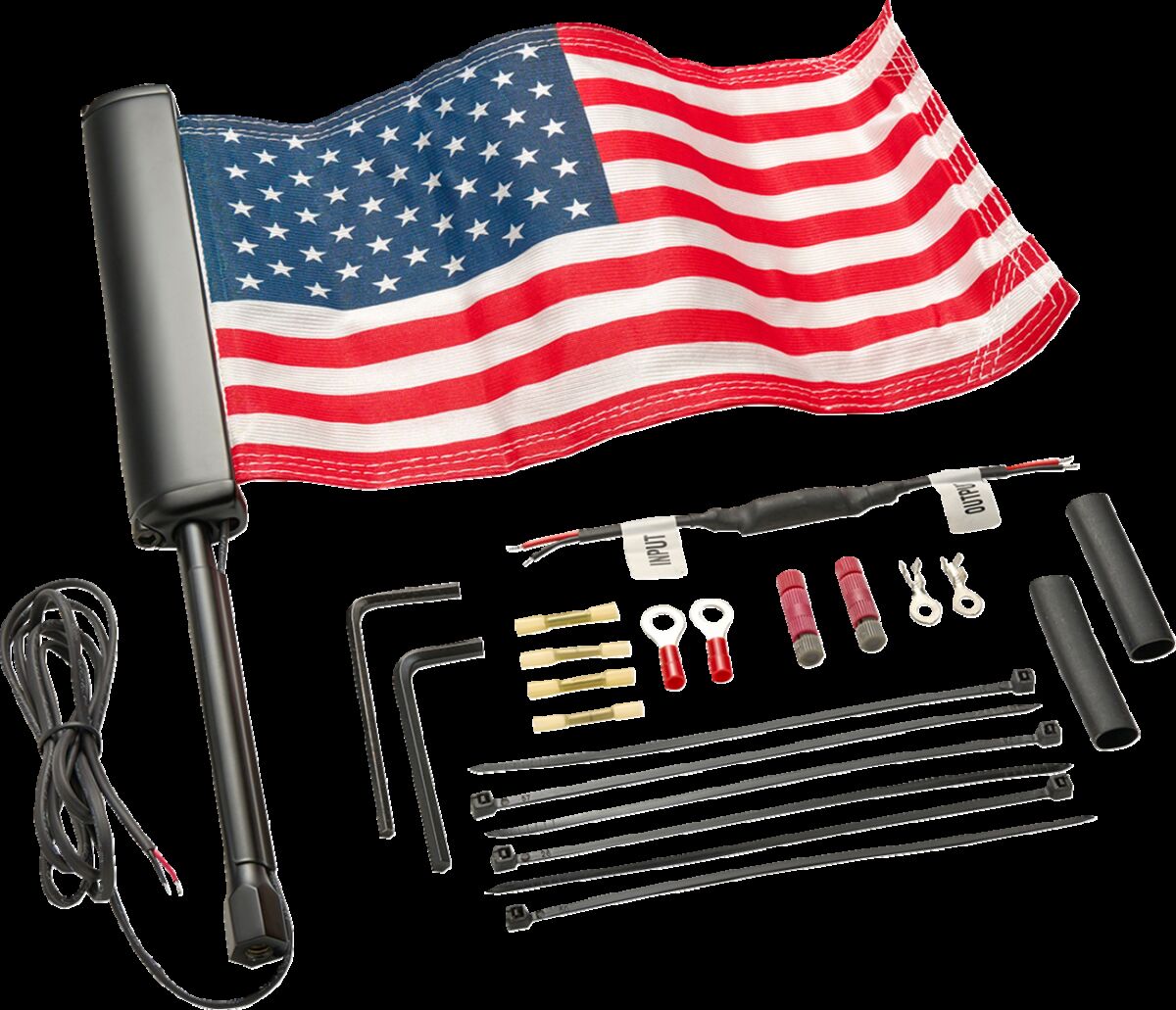 Ciro Flagpole Blk Led Lighted With Body Panels Parts Ciro