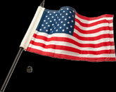 Ciro Flag Pole 12 With 6 X 9 Americ Body Panels Parts Ciro