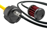 Perf. Dipstick Knurled Black Flh/T17 Up Oil Dipstick Figurati Designs Default Title
