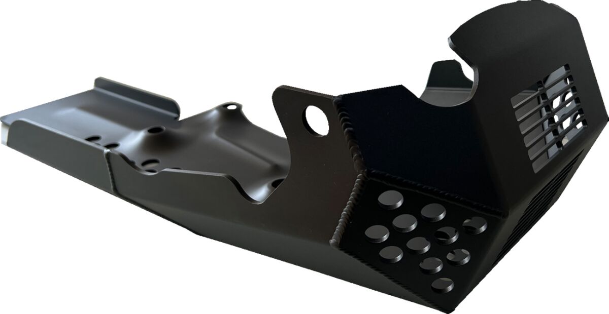 Drag Specialties Skid Plate Alum Blk 21 23 Pan America Skid Plate Drag Specialties