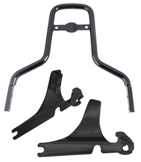 Sissybar Top 11" Black Fxs13 17 Detachable Sissy Bar V Twin Mfg