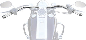 La Choppers Handlebar Big J Dmp/Chr Handlebars La Choppers