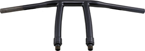 Todd's Cycle Handlebar 1 1/4" Club 9" Rise Gloss Black Hd Blackline Handlebars Todd's Cycle