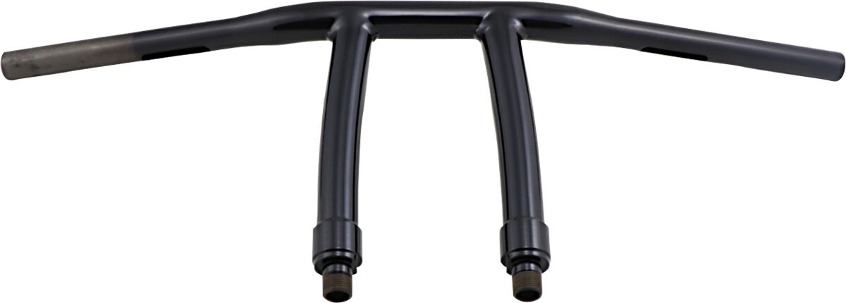 Todd's Cycle Handlebar 1 1/4" Club 9" Rise Gloss Black Hd Blackline Handlebars Todd's Cycle