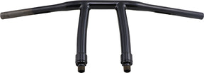 Todd's Cycle Handlebar 1 1/4" Club 9" Rise Gloss Black Hd Blackline Handlebars Todd's Cycle