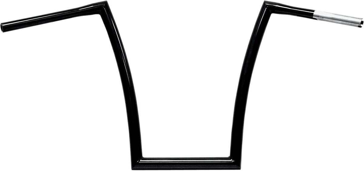 Todd's Cycle Handlebars 1 1/4" Strip 12" Rise Handlebars Todd's Cycle