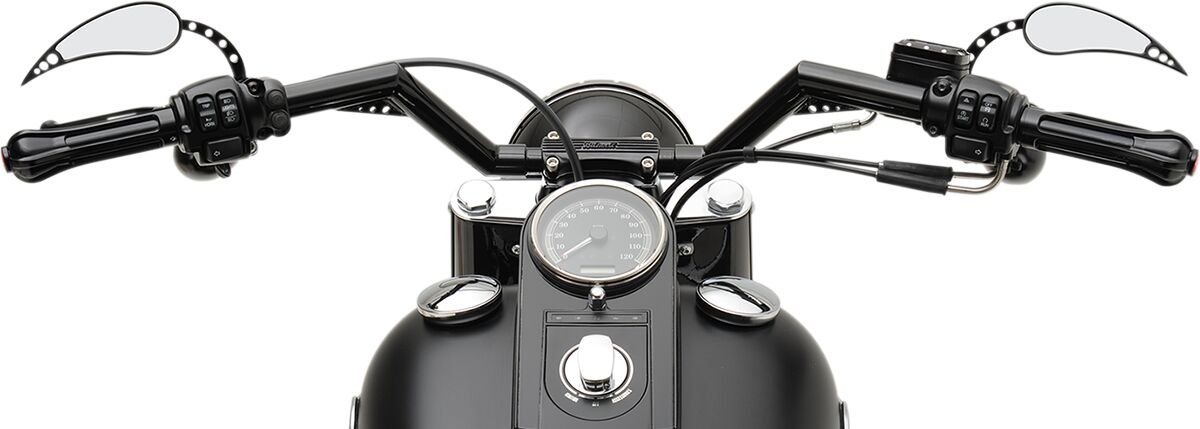 Trask Handlebar V Line Std Blk Handlebars Trask Performance
