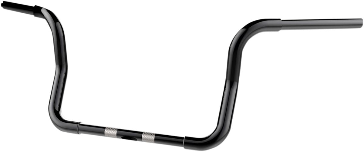 Khrome Werks Handlebar 1 1/4" Bobber 10" Ape Hanger W/Etc Control Black Handlebars Khrome Werks
