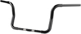 Khrome Werks Handlebar 1 1/4" Bobber 10" Ape Hanger W/Etc Control Black Handlebars Khrome Werks