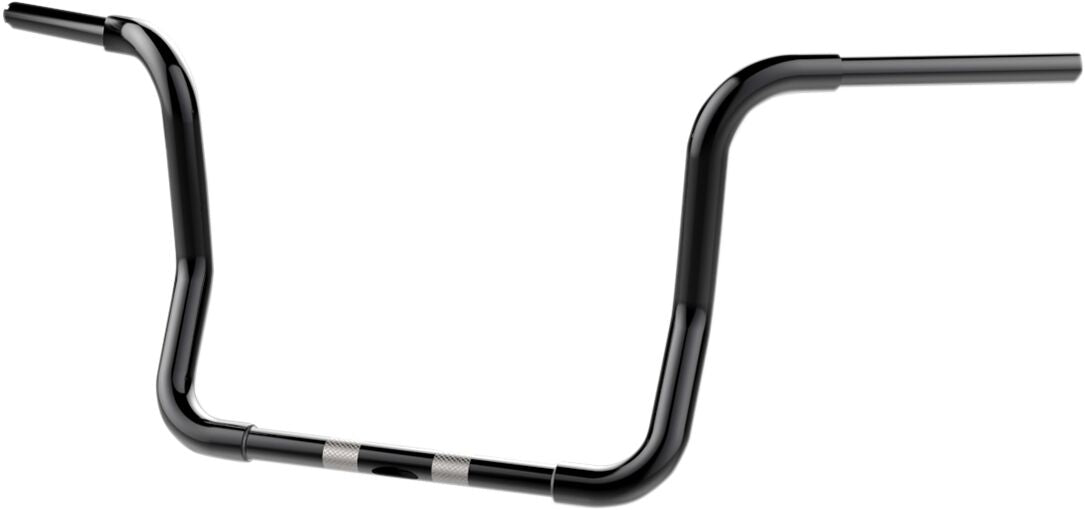 Khrome Werks Handlebar 1 1/4" Bobber 12" Ape Hanger W/Etc Control Black Handlebars Khrome Werks