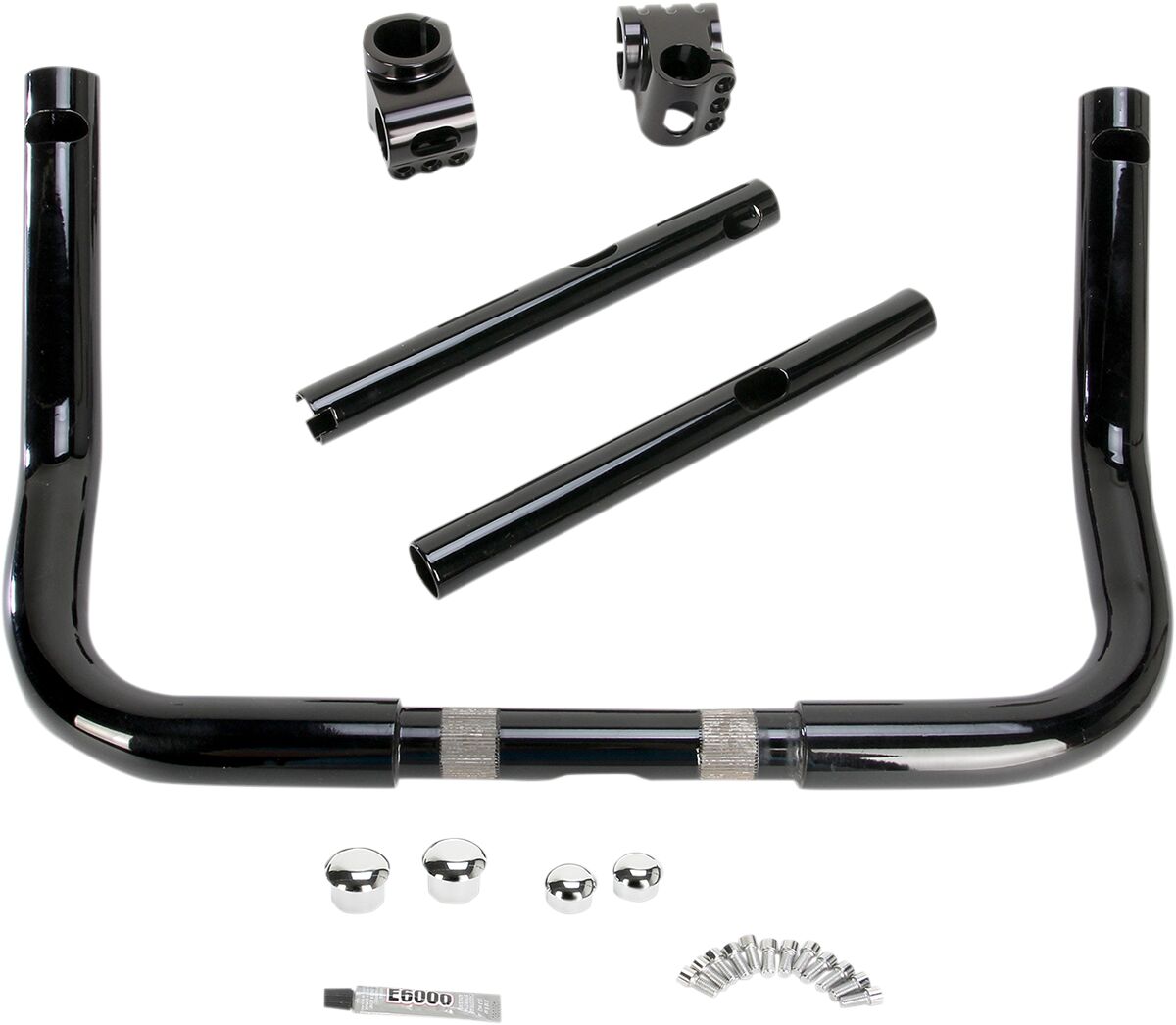 Klock Werks Handlebar Klip Hanger 10" Black Handlebars Klock Werks