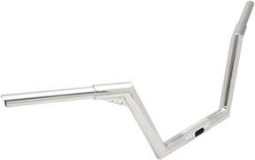 Trask V-Line +2 Handlebars with 1.25" Clamp, Chrome - 15-20 Touring Handlebars Trask Performance