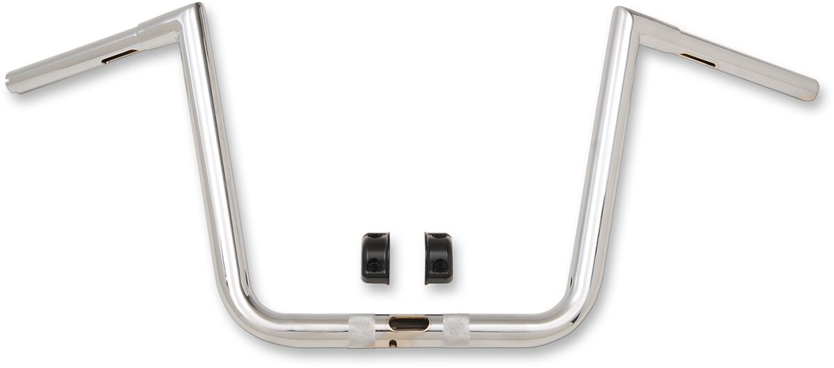 La Choppers 33,02 Cm (13") Handlebar Ape Hanger Twin Peaks / Natural Chrome Handlebars La Choppers