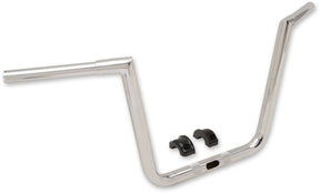 La Choppers 33,02 Cm (13") Handlebar Ape Hanger Twin Peaks / Natural Chrome Handlebars La Choppers