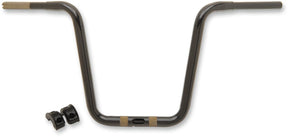Drag Specialties Handlebar 1 1/4" Ape Hanger 14" Touring Gloss Black Handlebars Drag Specialties