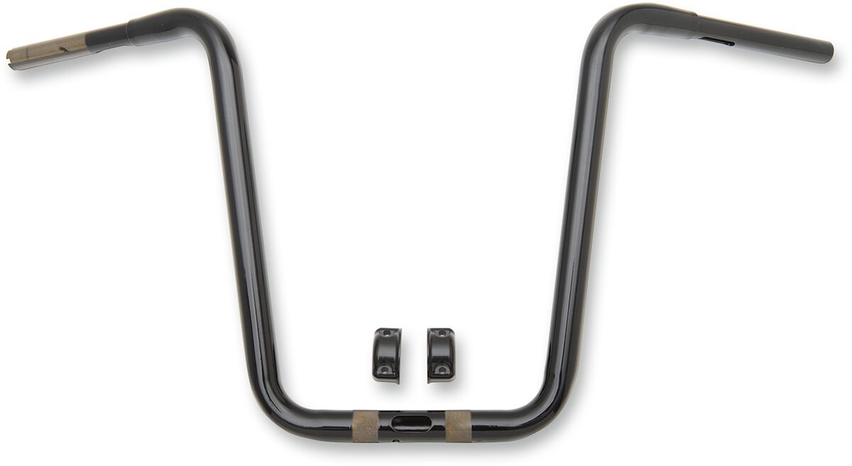 Drag Specialties Handlebar 1 1/4" Ape Hanger 16" Touring Gloss Black Handlebars Drag Specialties