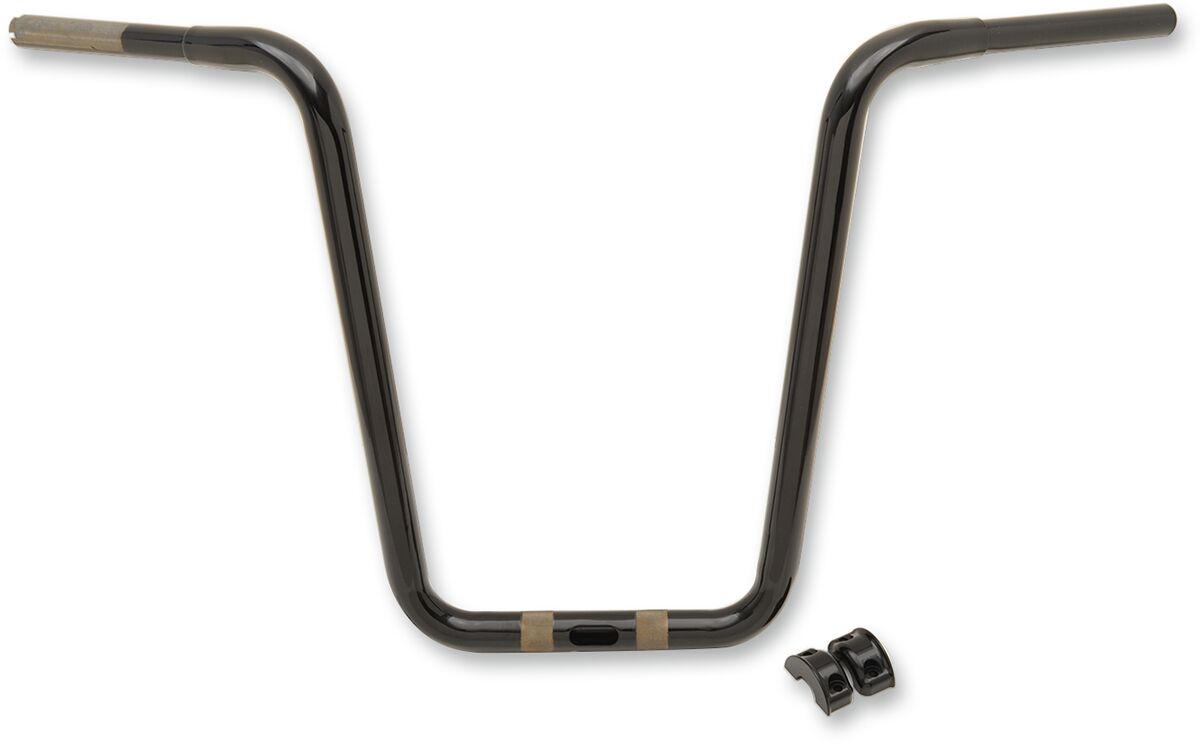 Drag Specialties Handlebar 1 1/4" Ape Hanger 18" Touring Gloss Black Handlebars Drag Specialties
