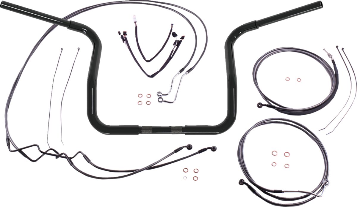 Magnum Shielding Hndlebr W/Install Kit Bp Handlebars Magnum Shielding