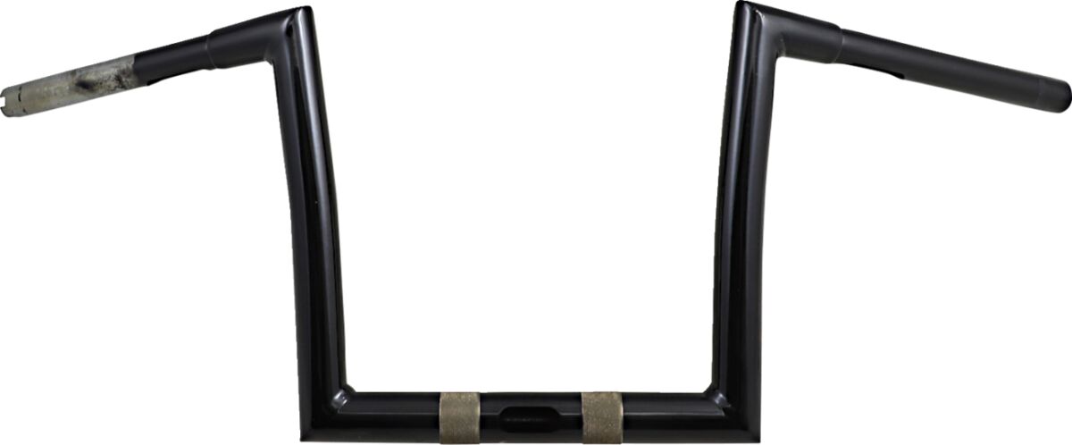 Todd's Cycle Handlebar 10" Ape Hanger 1 1/4" Gloss Black Handlebars Todd's Cycle