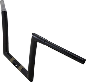 Todd's Cycle Handlebar 10" Ape Hanger 1 1/4" Gloss Black Handlebars Todd's Cycle