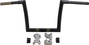 Todd's Cycle Handlebar 10" Ape Hanger 1 1/4" Flat Black Handlebars Todd's Cycle