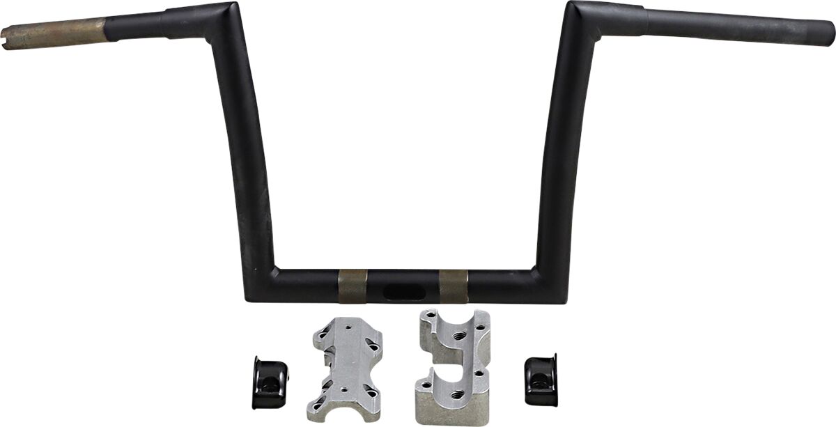 Todd's Cycle Handlebar 10" Ape Hanger 1 1/4" Flat Black Handlebars Todd's Cycle