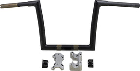 Todd's Cycle Handlebar 10" Ape Hanger 1 1/4" Flat Black Handlebars Todd's Cycle