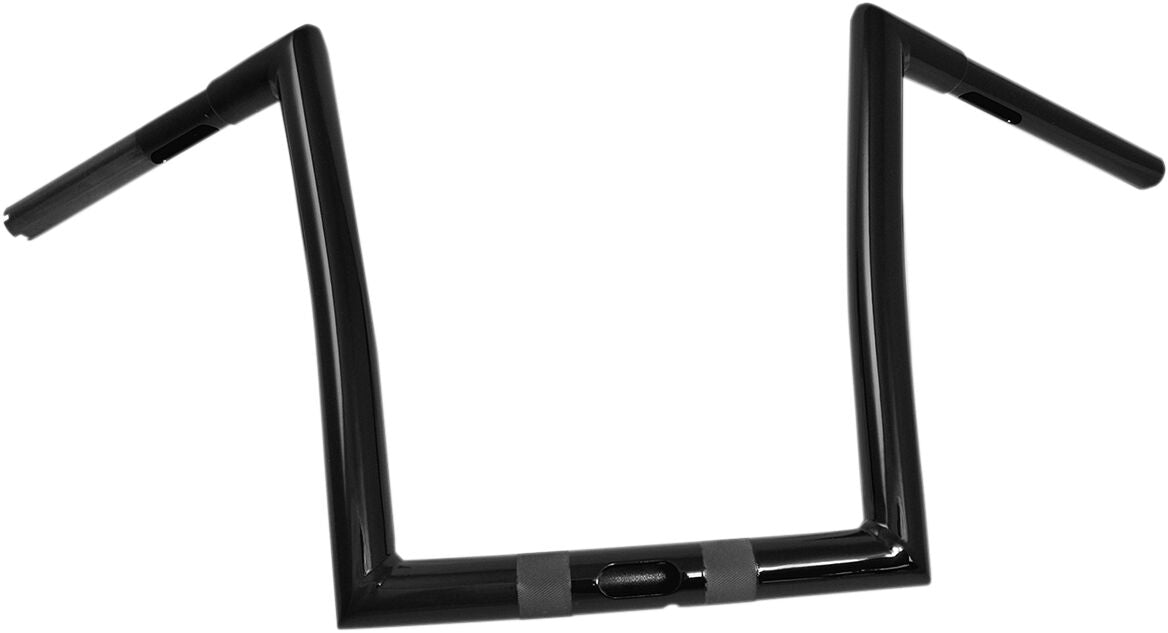 Todd's Cycle Handlebar 12" Ape Hanger 1 1/4" Gloss Black Handlebars Todd's Cycle