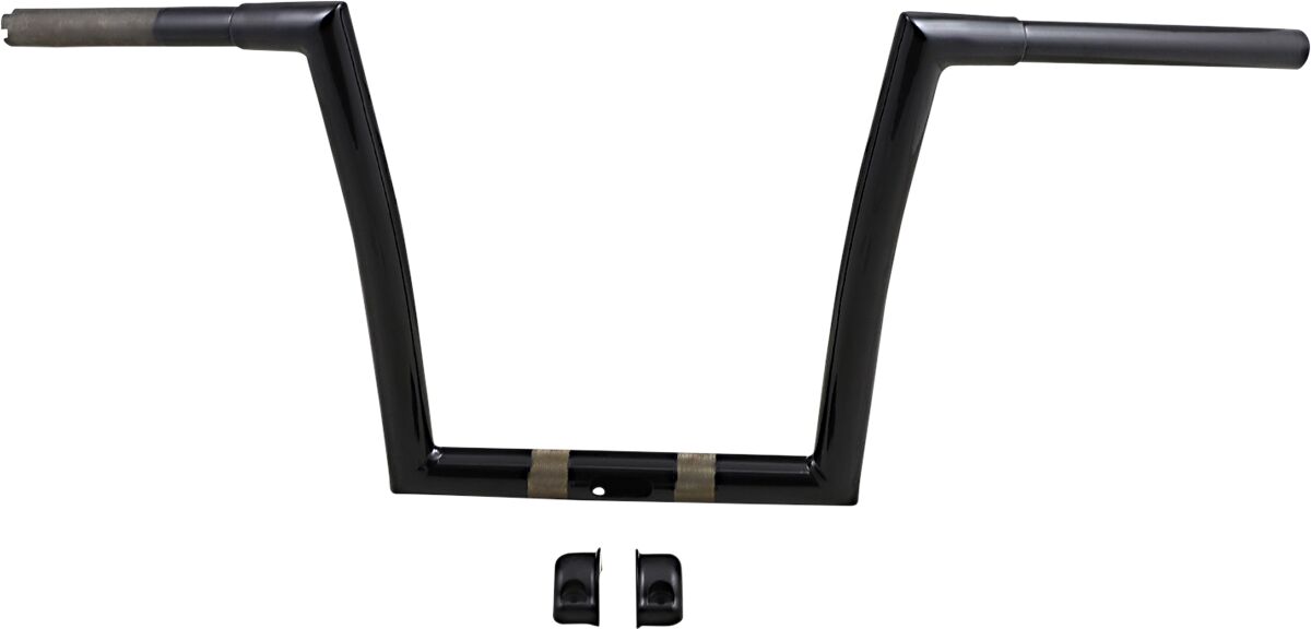 Todd's Cycle Handlebar 12" Ape Hanger 1 1/4" Gloss Black Handlebars Todd's Cycle
