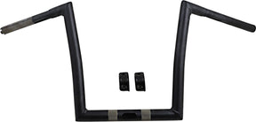 Todd's Cycle Handlebar 12" Ape Hanger 1 1/4" Flat Black Handlebars Todd's Cycle
