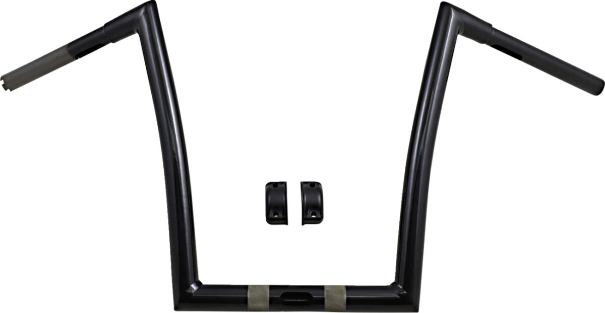 Todd's Cycle Handlebar 14" Ape Hanger 1 1/4" Gloss Black Handlebars Todd's Cycle
