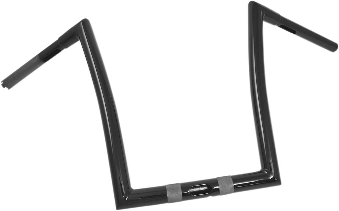 Todd's Cycle Handlebar 14" Ape Hanger 1 1/4" Gloss Black Handlebars Todd's Cycle
