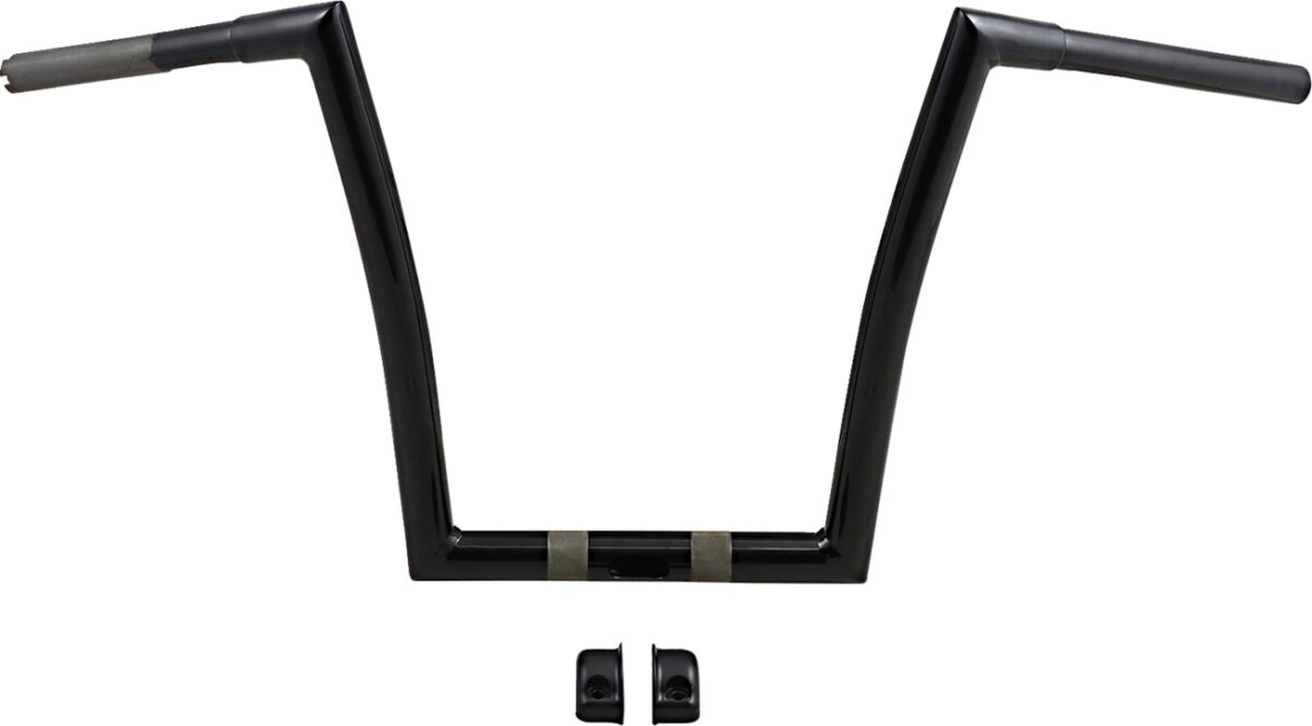 Todd's Cycle Handlebar 14" Ape Hanger 1 1/4" Gloss Black Handlebars Todd's Cycle