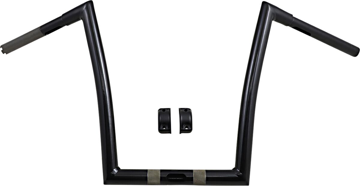Todd's Cycle Handlebar 14" Ape Hanger 1 1/4" Gloss Black Handlebars Todd's Cycle
