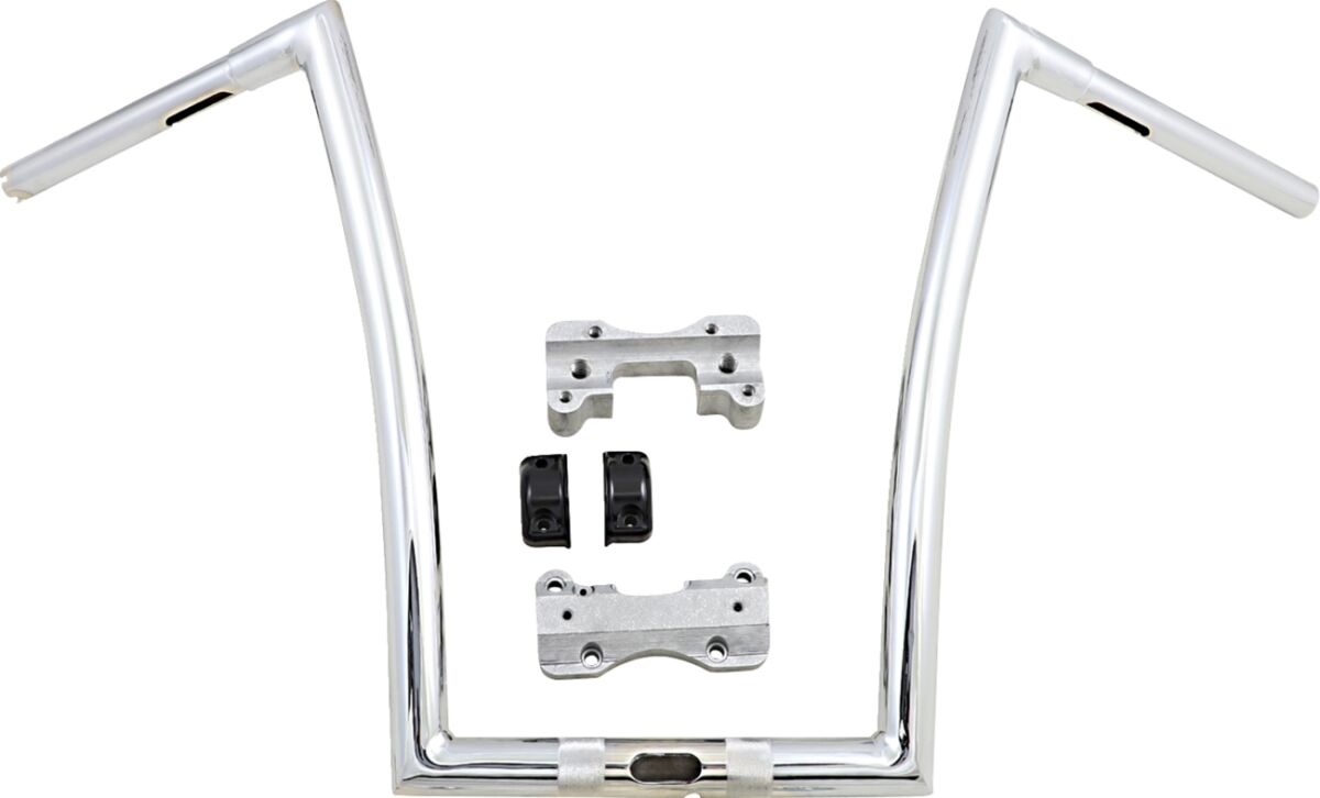 Todd's Cycle Handlebar 17" Ape Hanger 1 1/4" Chrome Handlebars Todd's Cycle