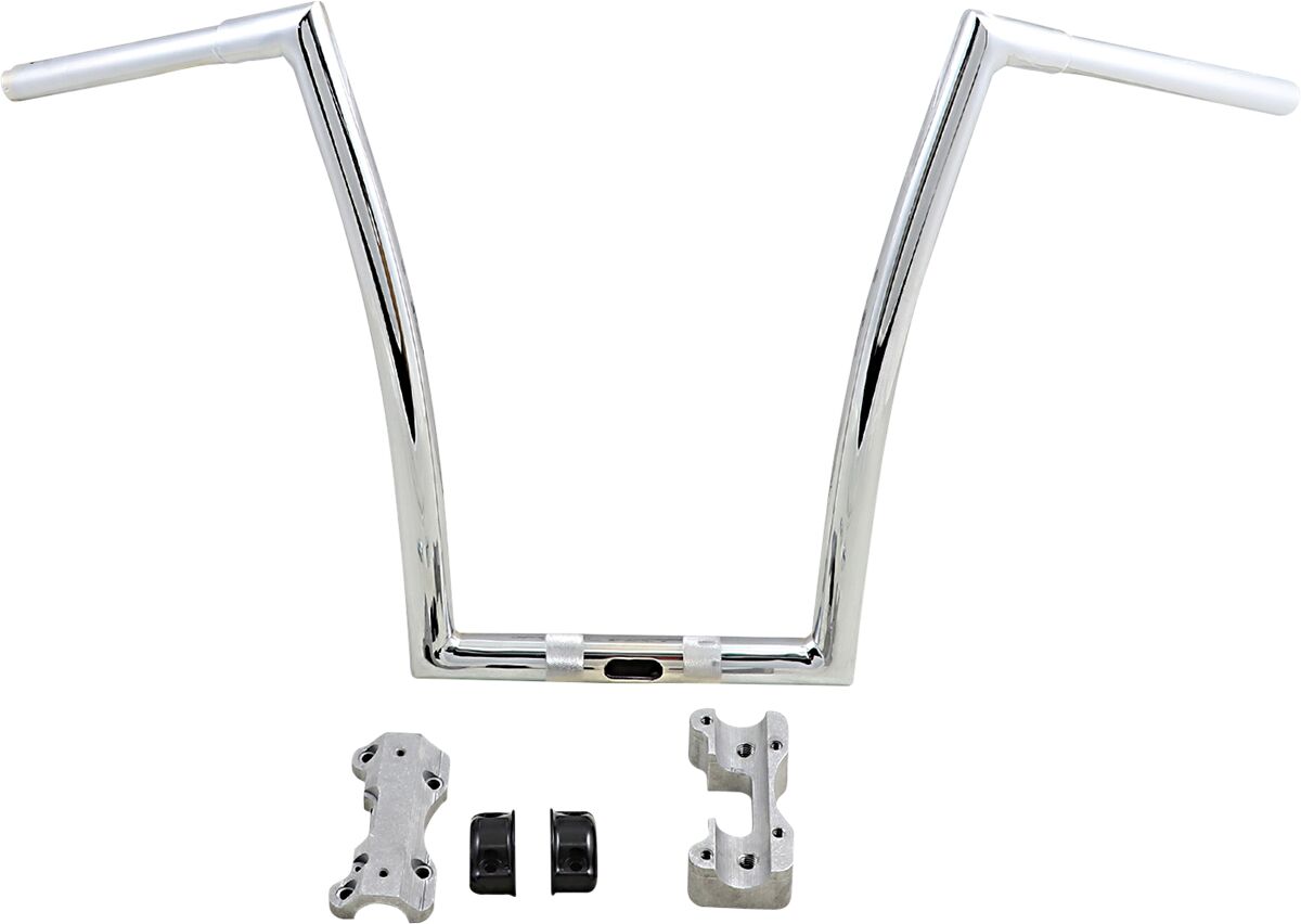 Todd's Cycle Handlebar 17" Ape Hanger 1 1/4" Chrome Handlebars Todd's Cycle