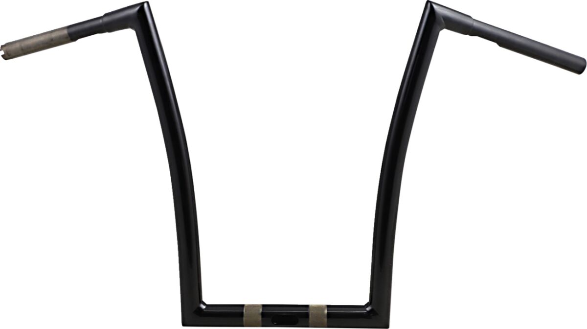 Todd's Cycle Handlebar 17" Ape Hanger 1 1/4" Gloss Black Handlebars Todd's Cycle