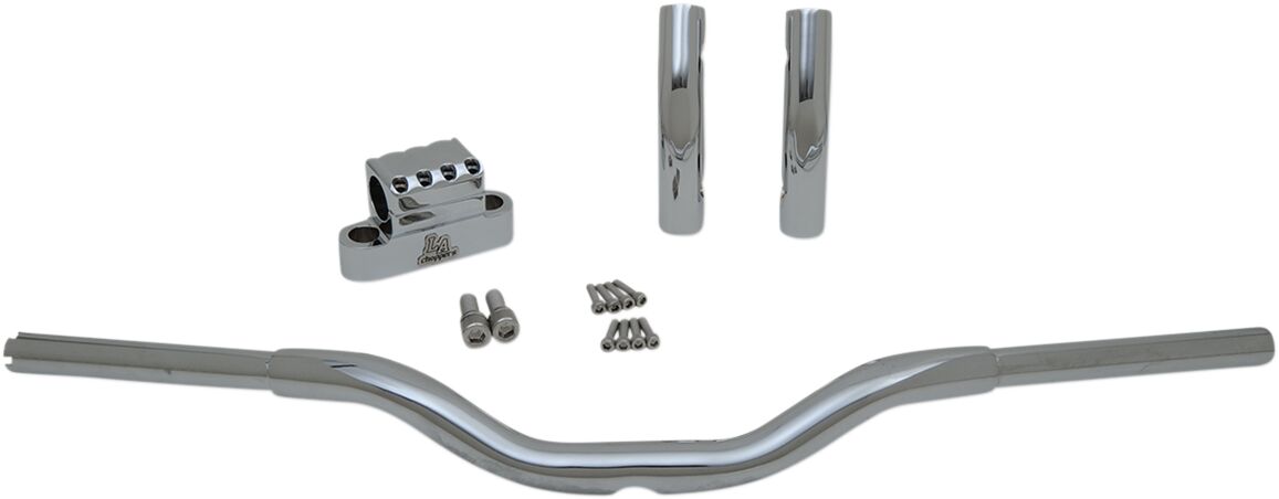 9" Kage Fighter-T Pull Back, Chrome Handlebars La Choppers