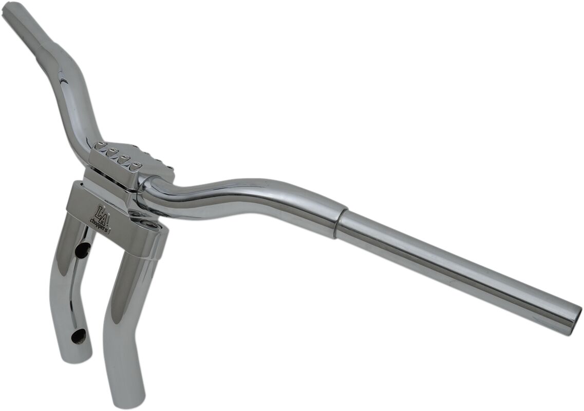 9" Kage Fighter-T Pull Back, Chrome Handlebars La Choppers
