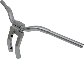 9" Kage Fighter-T Pull Back, Chrome Handlebars La Choppers