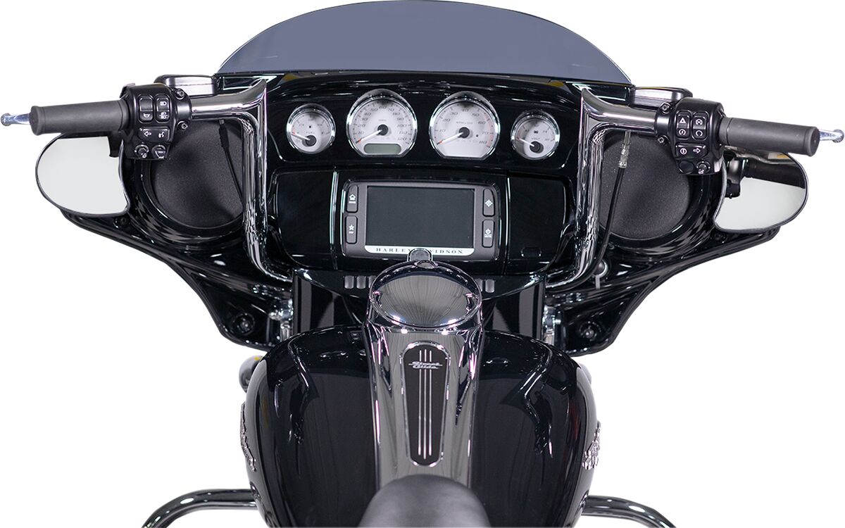 Fat Baggers Inc. Handlebar 10" Ch Pt Flh Handlebars Fat Baggers Inc.
