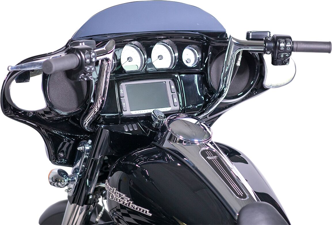Fat Baggers Inc. Handlebar 10" Ch Pt Flh Handlebars Fat Baggers Inc.