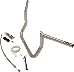 Fat Baggers Inc. Handlebar 10" Ch Pt Flh Handlebars Fat Baggers Inc.